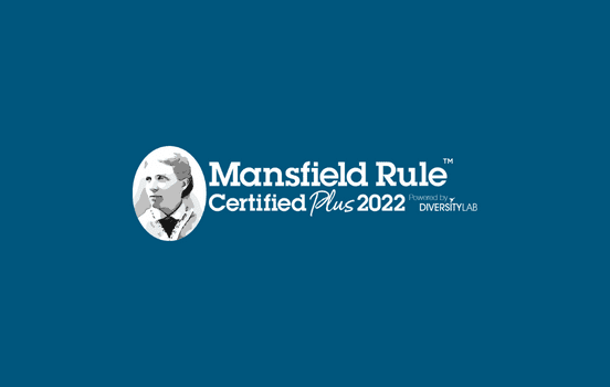 Mansfield Rule Certified Plus logo