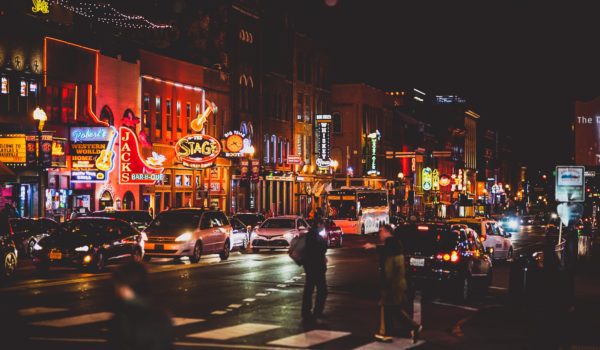Broadway, Downtown Nashville, TN