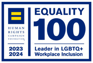 HRC Equality 100 Leader in LGBTQ+ Workplace Inclusion