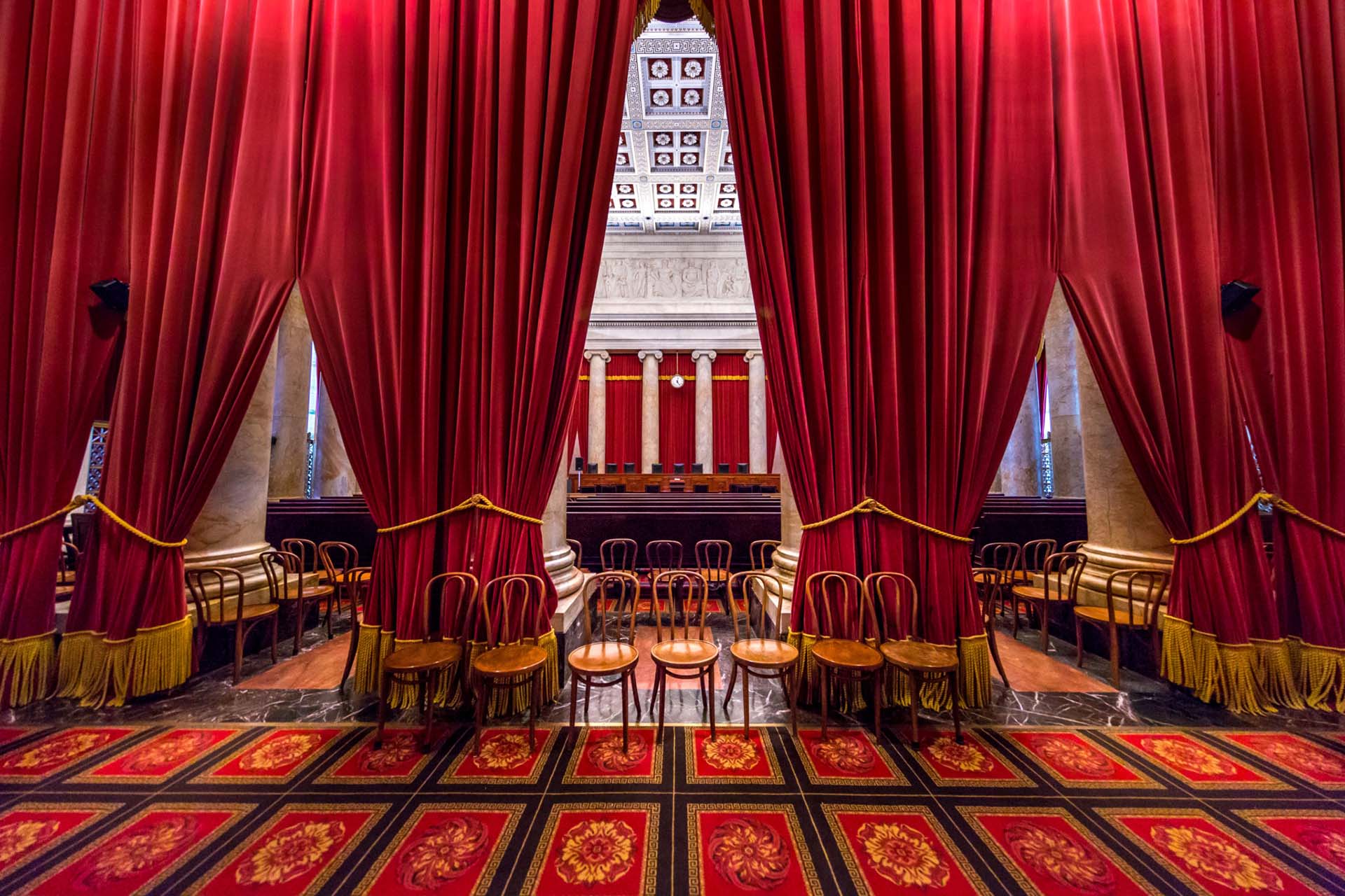 United States Supreme Court Chamber - Washington DC