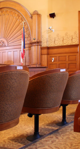 American courtroom